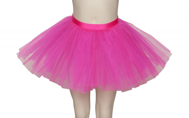 Bright pink tutu sales skirt